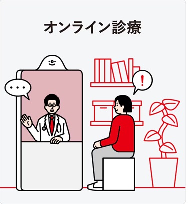 オンラインでの診療